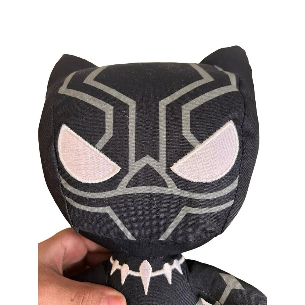 Disney Store Marvel Black Panther Plush Doll Stuffed Toy Disney‎ Plushie Cartoon